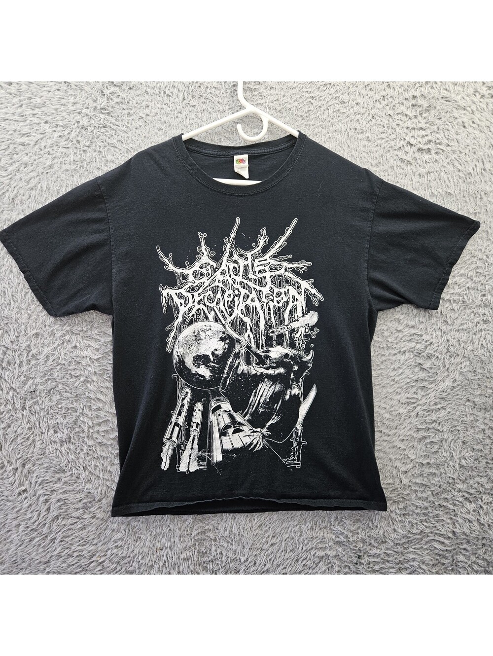 Cattle Decapitation T Shirt 2015 Mutual Assured Destruction Men Large Metal